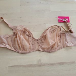 NWT Curvy Kate Eye Spy Balcony Bra in Blush US 30J / UK 30 GG
